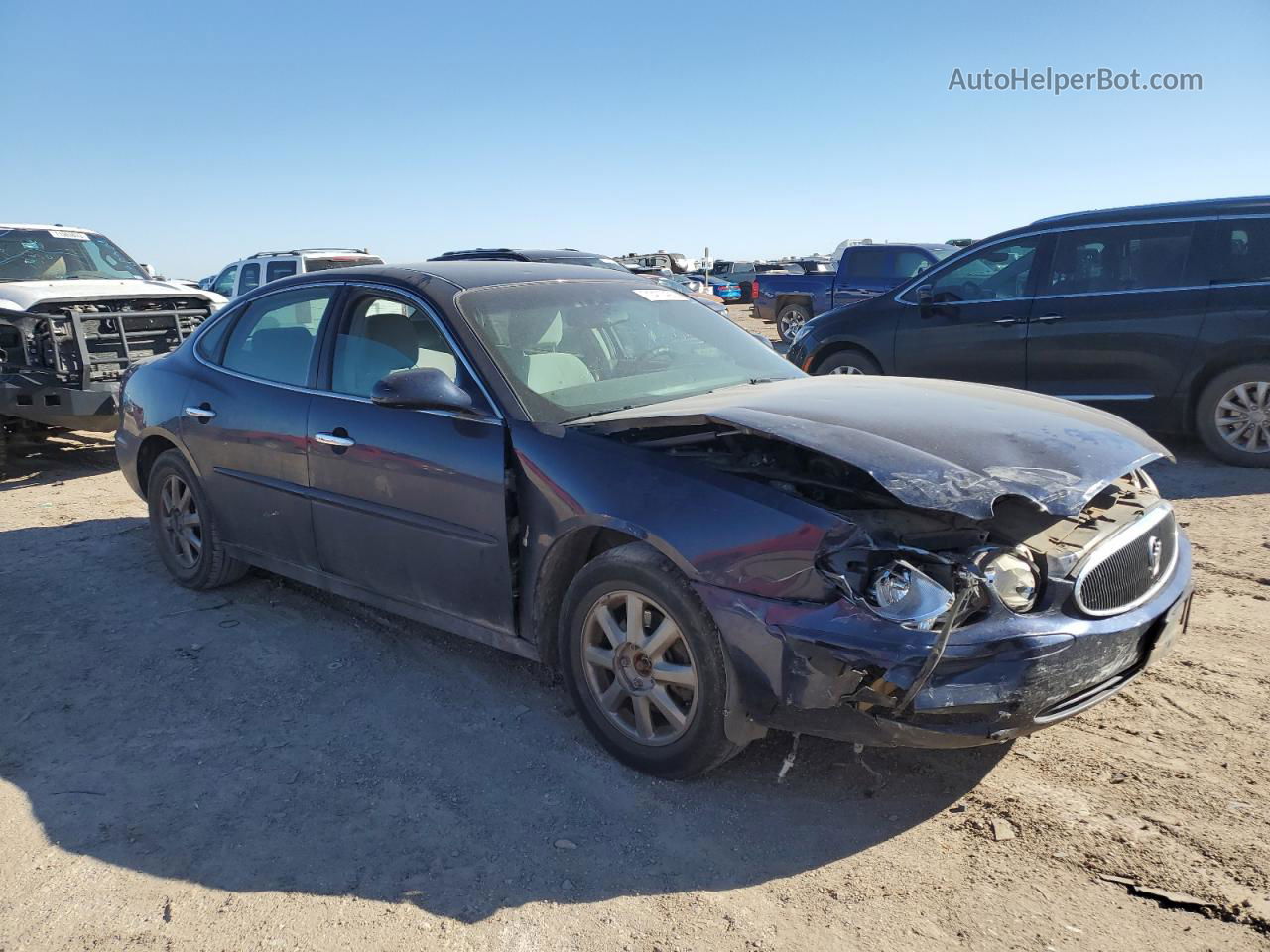 2007 Buick Lacrosse Cx Синий vin: 2G4WC582871131983