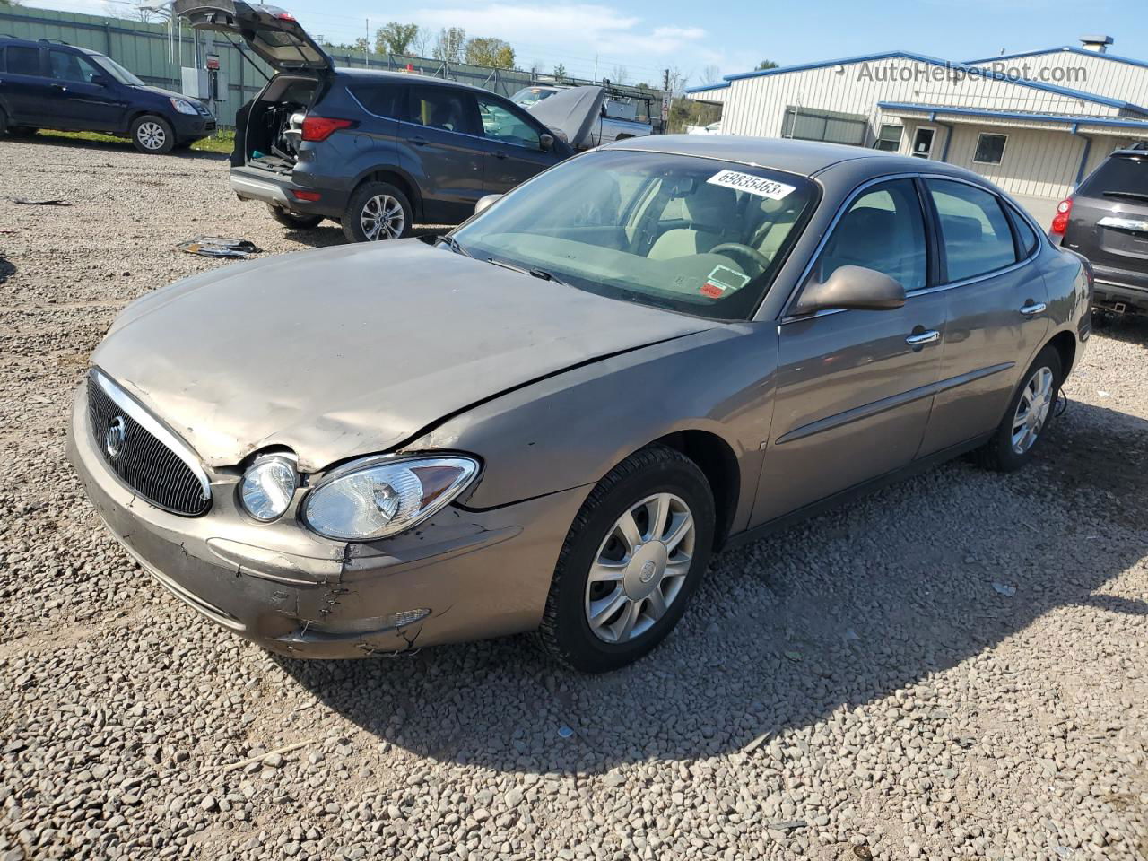 2007 Buick Lacrosse Cx Tan vin: 2G4WC582971129367