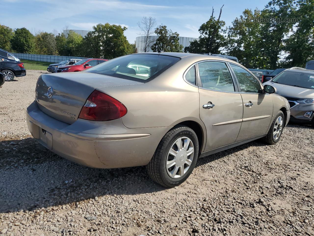 2007 Buick Lacrosse Cx Tan vin: 2G4WC582971129367