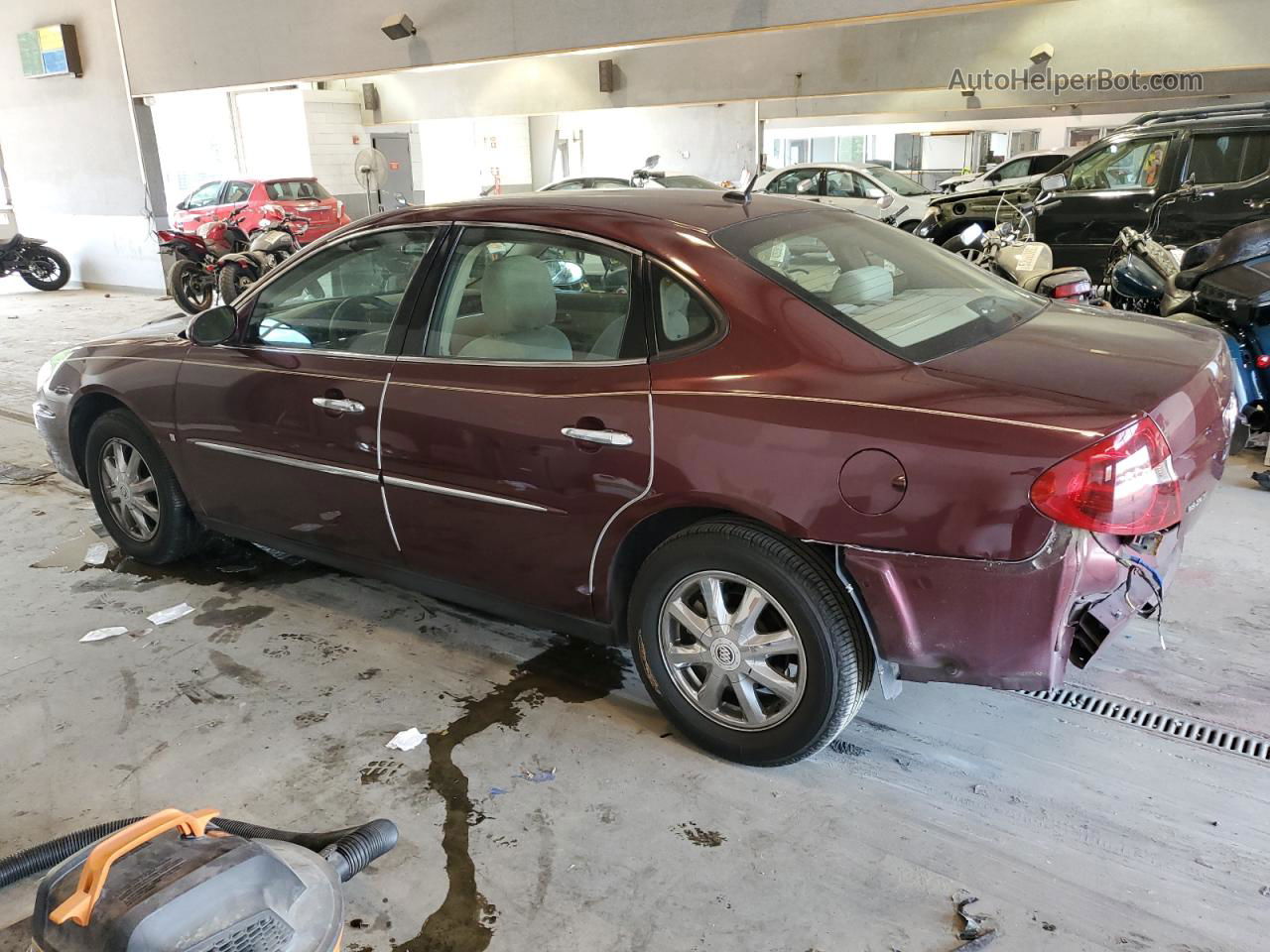 2007 Buick Lacrosse Cx Burgundy vin: 2G4WC582971168654