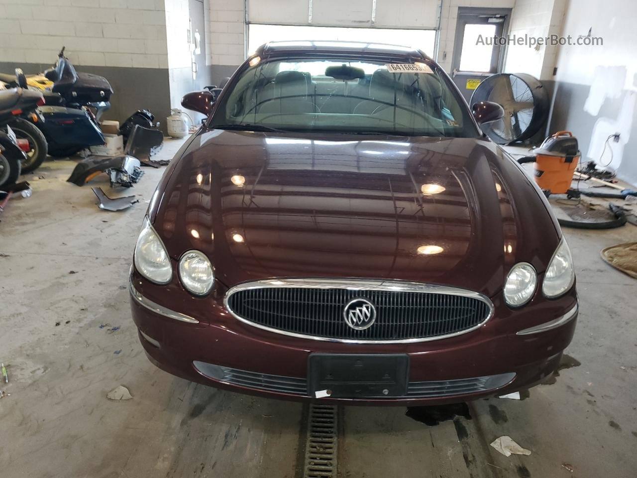 2007 Buick Lacrosse Cx Burgundy vin: 2G4WC582971168654