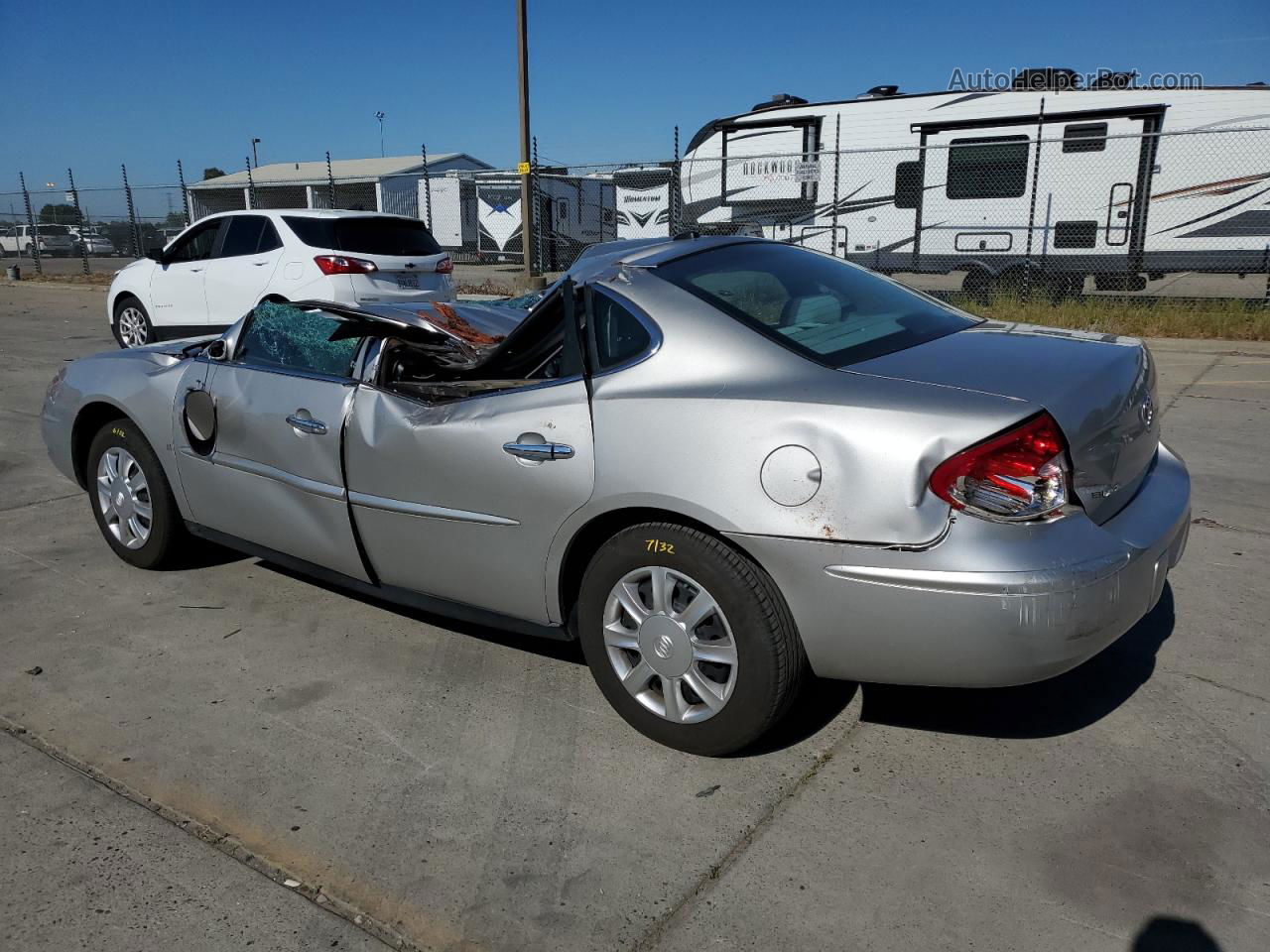 2007 Buick Lacrosse Cx Silver vin: 2G4WC582X71114666