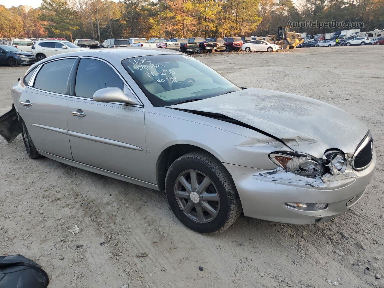 2007 Buick Lacrosse Cxl Silver vin: 2G4WD552071142462