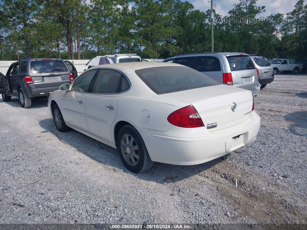 2007 Buick Lacrosse Cxl White vin: 2G4WD552171122463