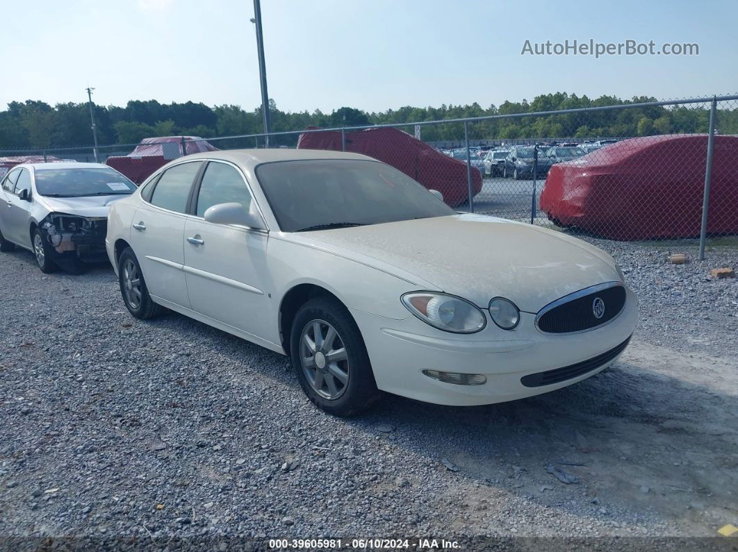 2007 Buick Lacrosse Cxl White vin: 2G4WD552171122463