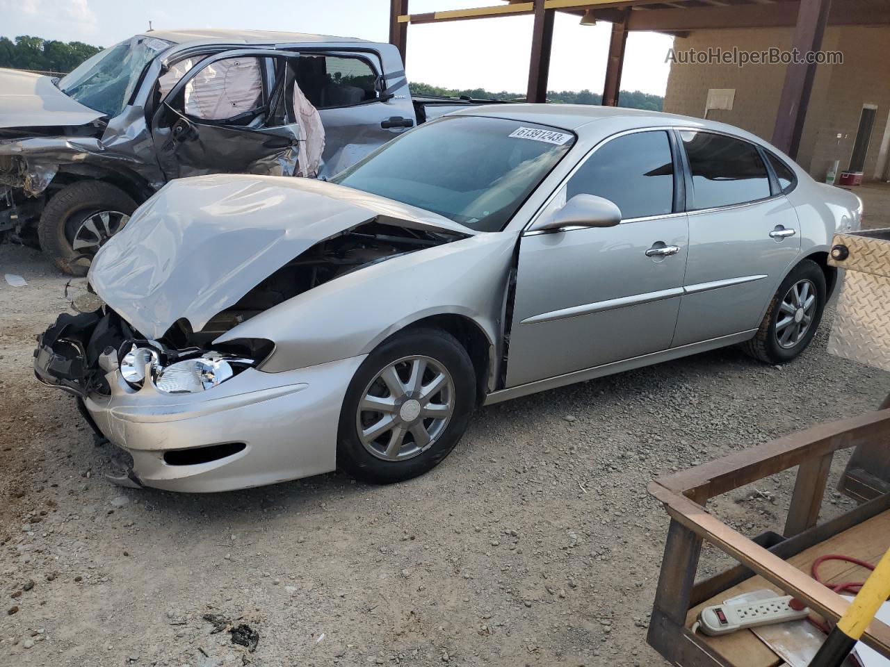 2007 Buick Lacrosse Cxl Silver vin: 2G4WD552271116459