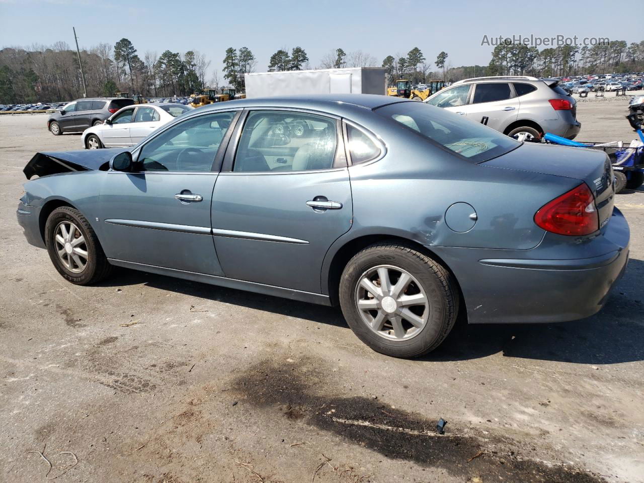 2007 Buick Lacrosse Cxl Синий vin: 2G4WD552271144598