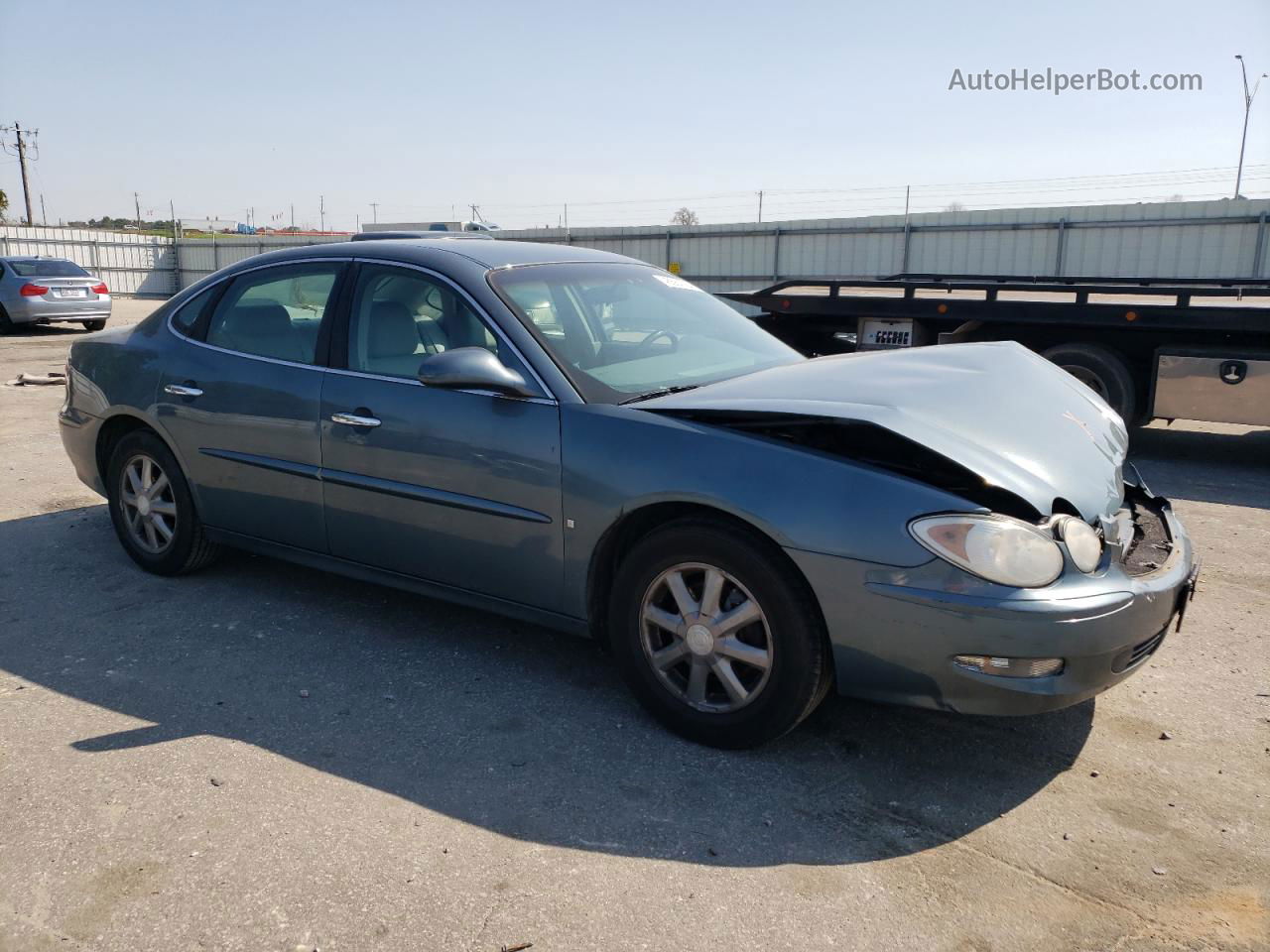 2007 Buick Lacrosse Cxl Blue vin: 2G4WD552271144598