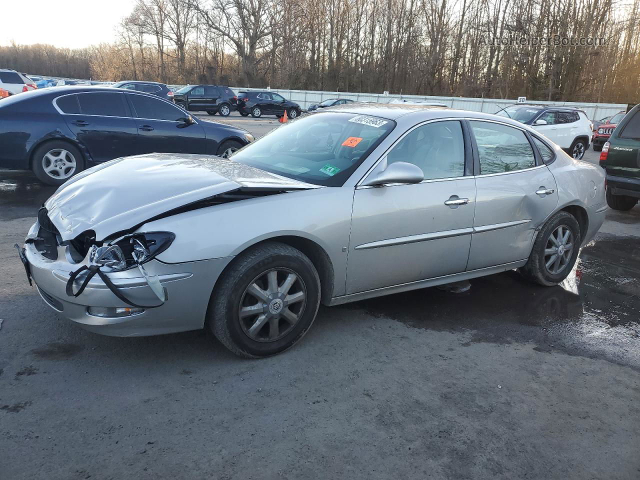 2007 Buick Lacrosse Cxl Silver vin: 2G4WD552271163247