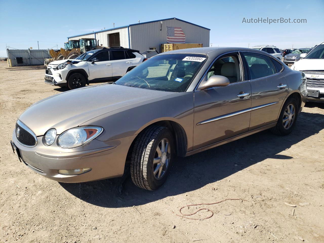 2007 Buick Lacrosse Cxl Gold vin: 2G4WD552471132825