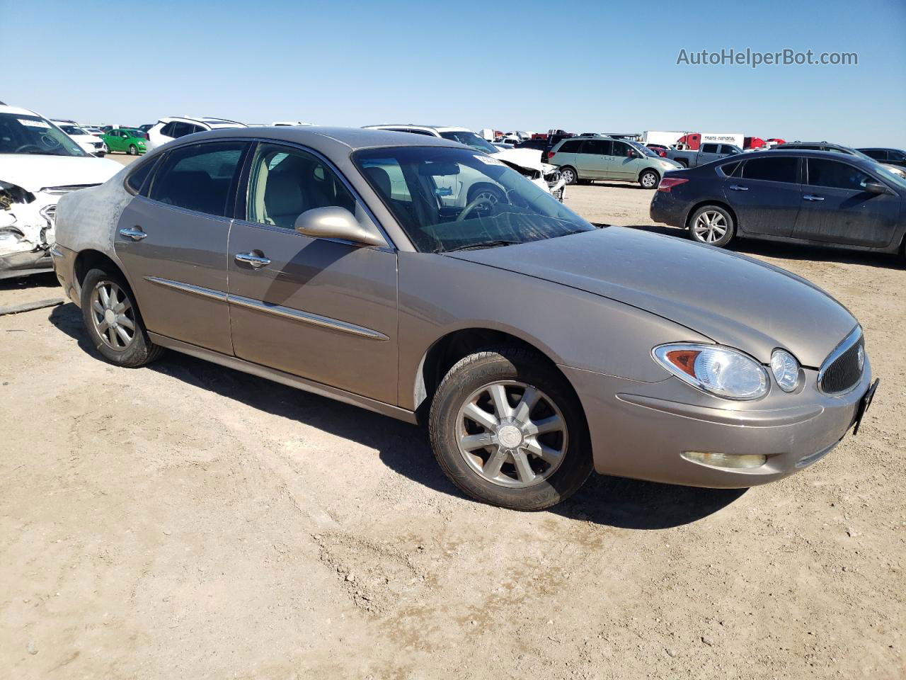 2007 Buick Lacrosse Cxl Gold vin: 2G4WD552471132825