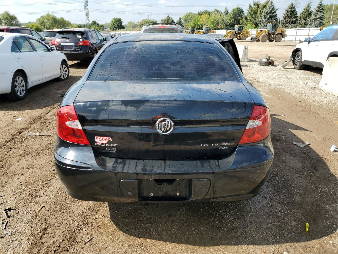 2007 Buick Lacrosse Cxl Black vin: 2G4WD552671225376