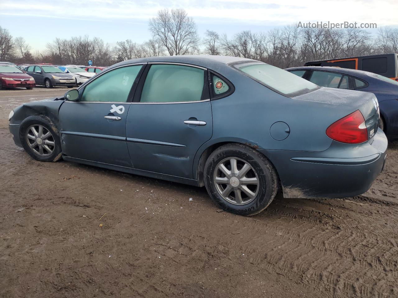 2007 Buick Lacrosse Cxl Gray vin: 2G4WD552771147593