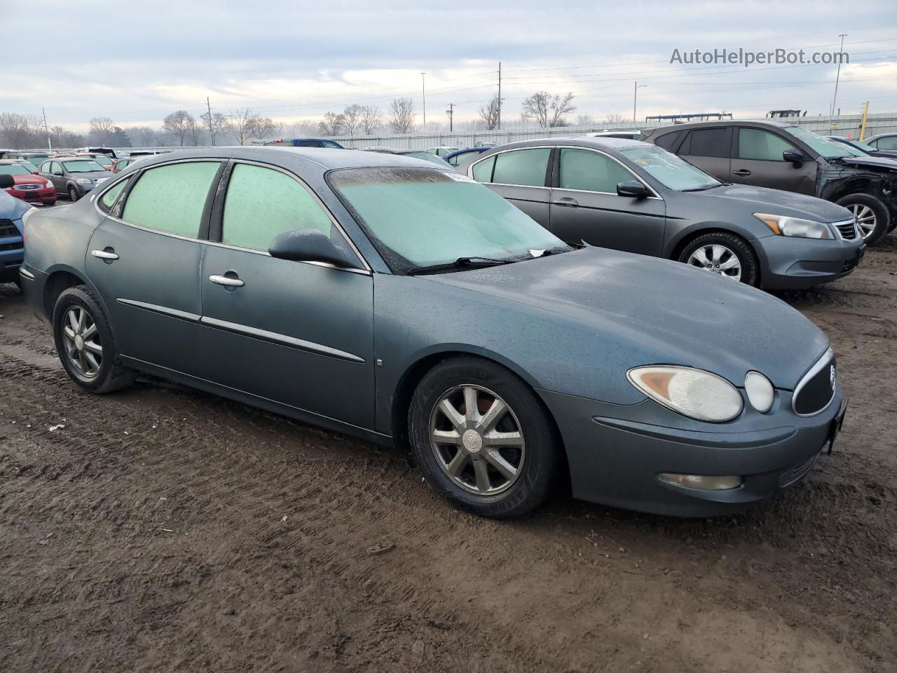 2007 Buick Lacrosse Cxl Gray vin: 2G4WD552771147593