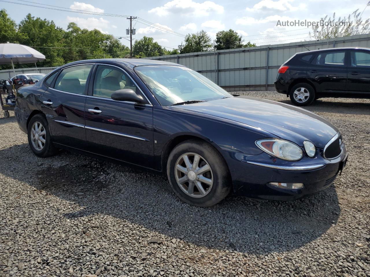 2007 Buick Lacrosse Cxl Blue vin: 2G4WD582071116987