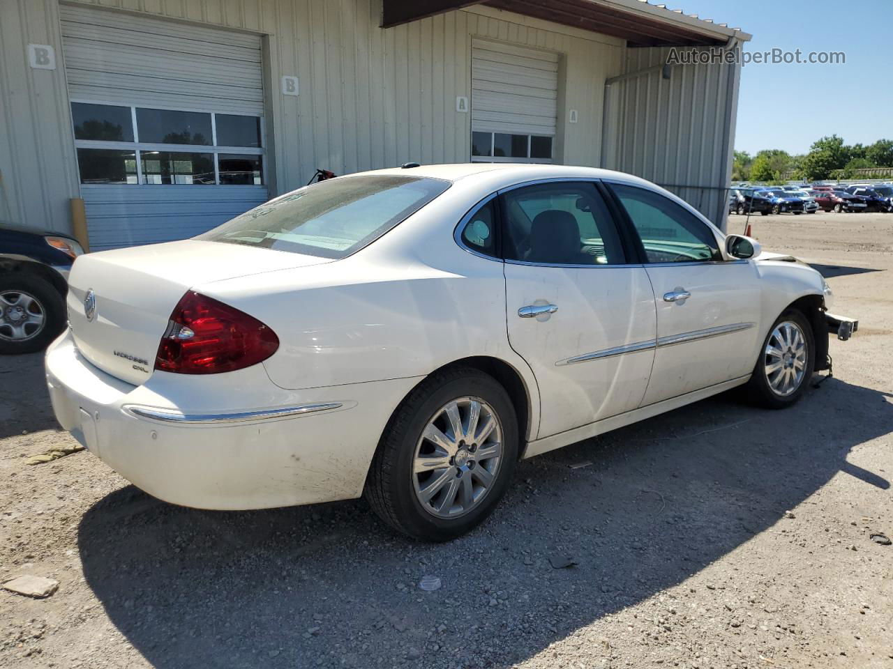 2007 Buick Lacrosse Cxl White vin: 2G4WD582071165753