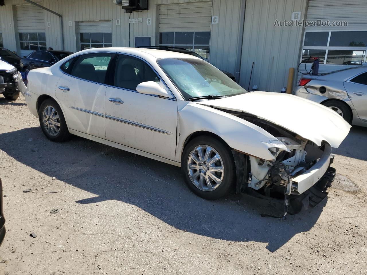 2007 Buick Lacrosse Cxl White vin: 2G4WD582071165753