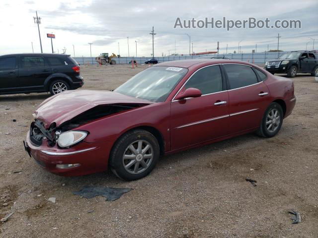 2007 Buick Lacrosse Cxl Maroon vin: 2G4WD582071177885