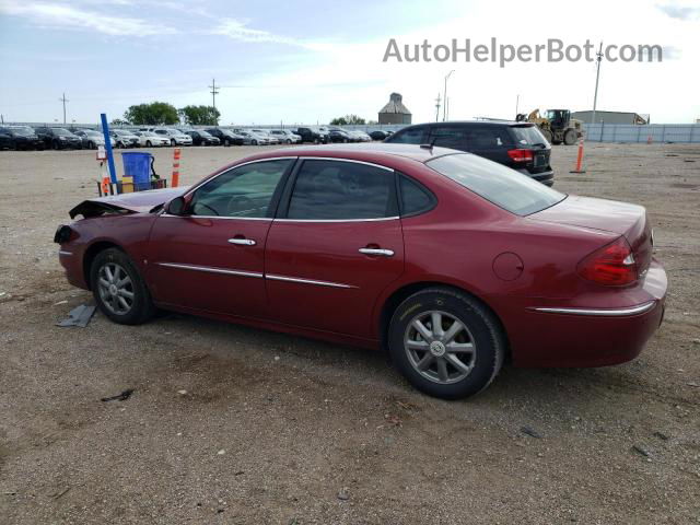 2007 Buick Lacrosse Cxl Maroon vin: 2G4WD582071177885