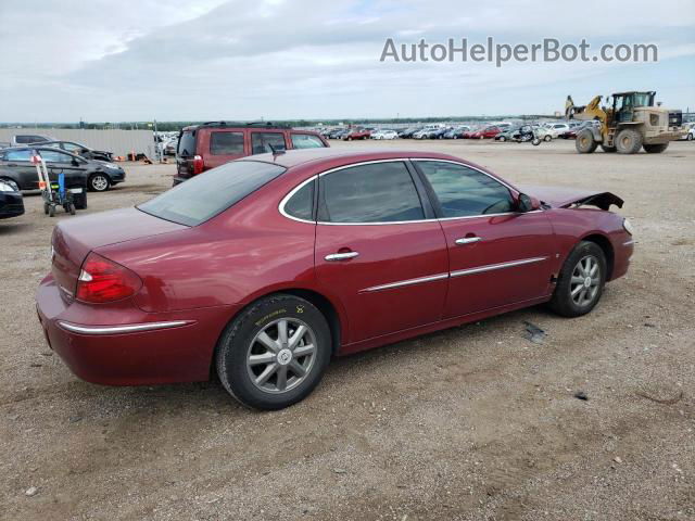 2007 Buick Lacrosse Cxl Maroon vin: 2G4WD582071177885