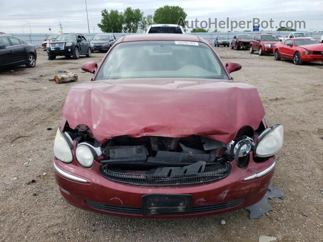 2007 Buick Lacrosse Cxl Maroon vin: 2G4WD582071177885