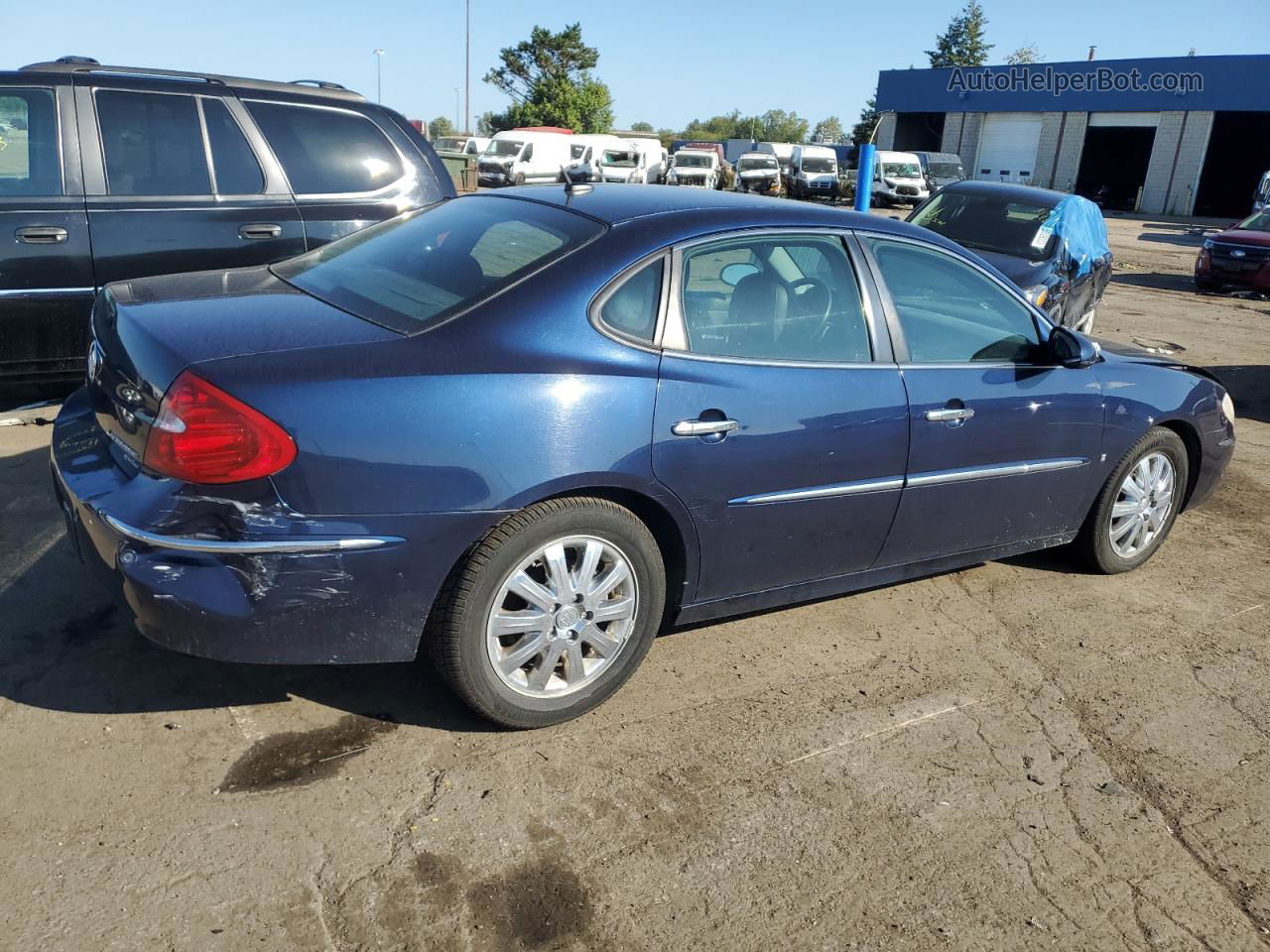 2007 Buick Lacrosse Cxl Blue vin: 2G4WD582071181998