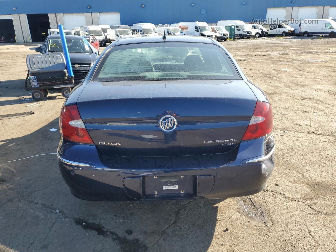 2007 Buick Lacrosse Cxl Blue vin: 2G4WD582071181998