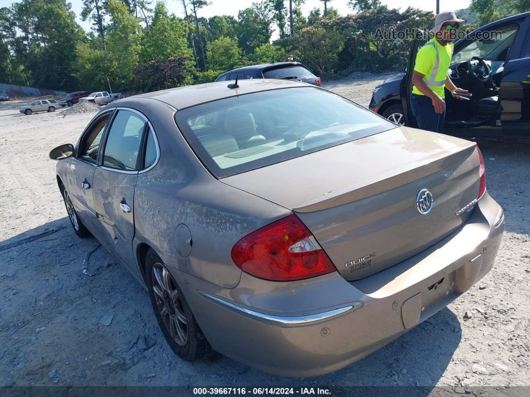 2007 Buick Lacrosse Cxl Желто-коричневый vin: 2G4WD582071207094