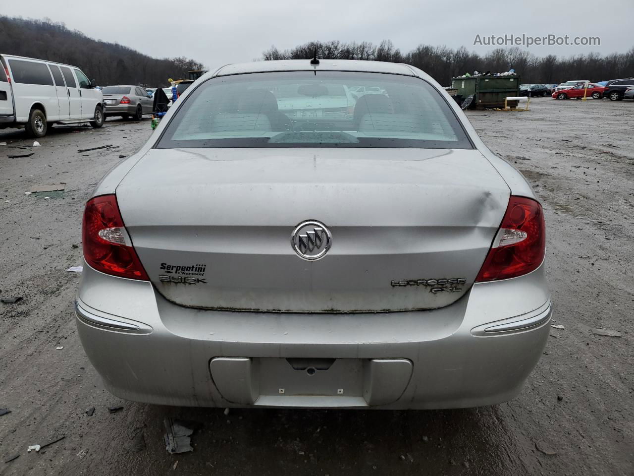 2007 Buick Lacrosse Cxl Silver vin: 2G4WD582171244395