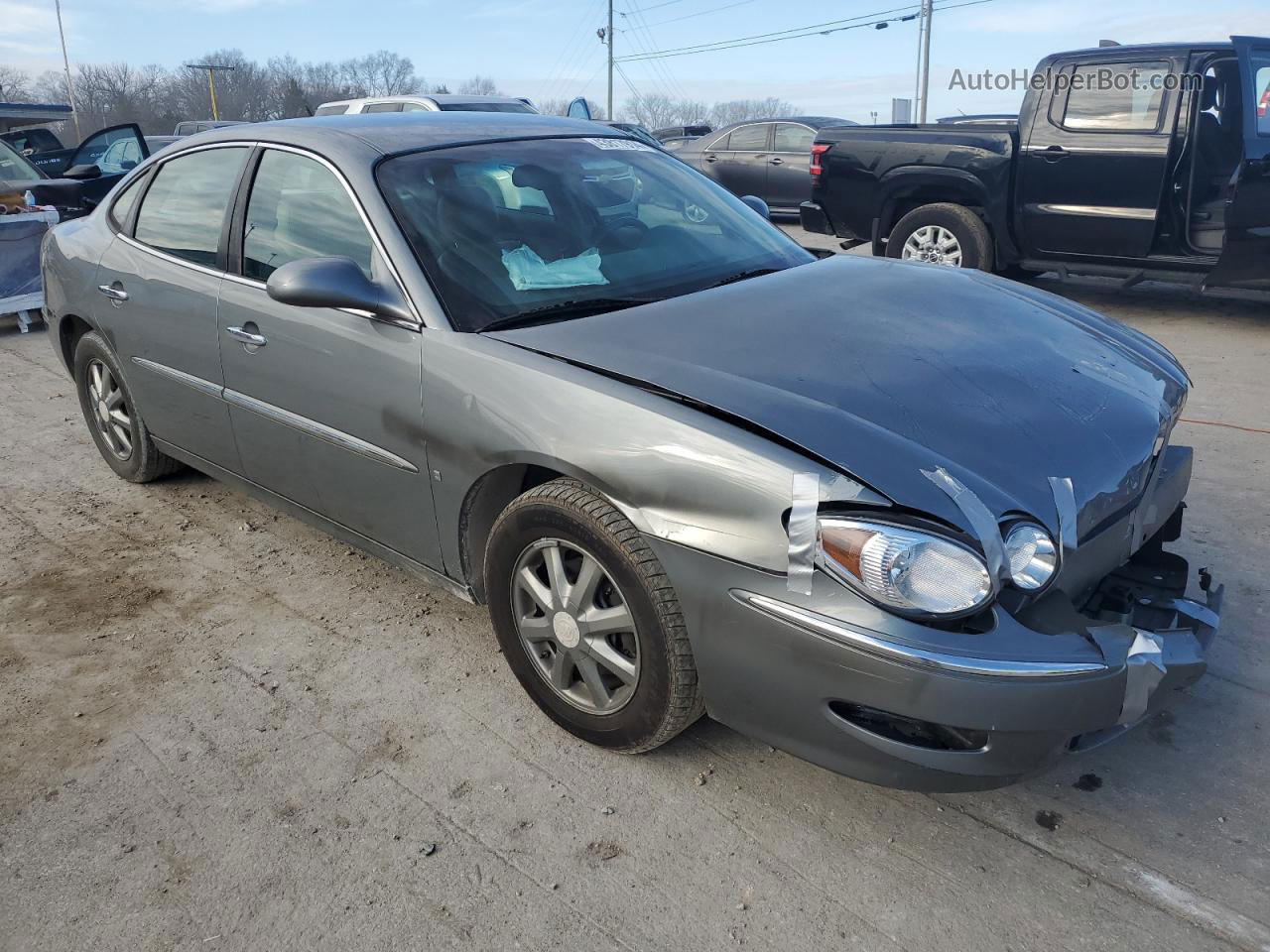 2007 Buick Lacrosse Cxl Gray vin: 2G4WD582271115579