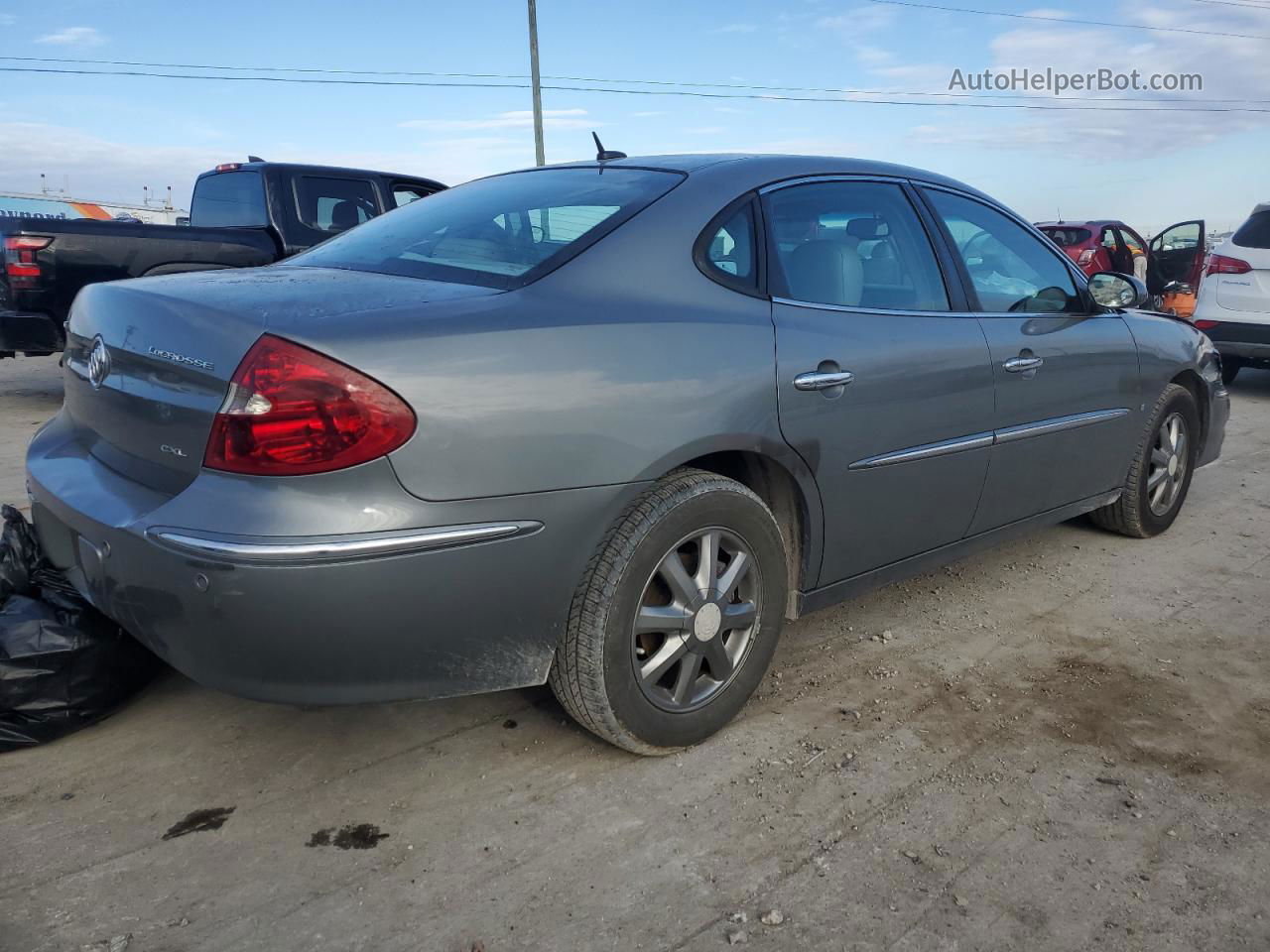 2007 Buick Lacrosse Cxl Gray vin: 2G4WD582271115579