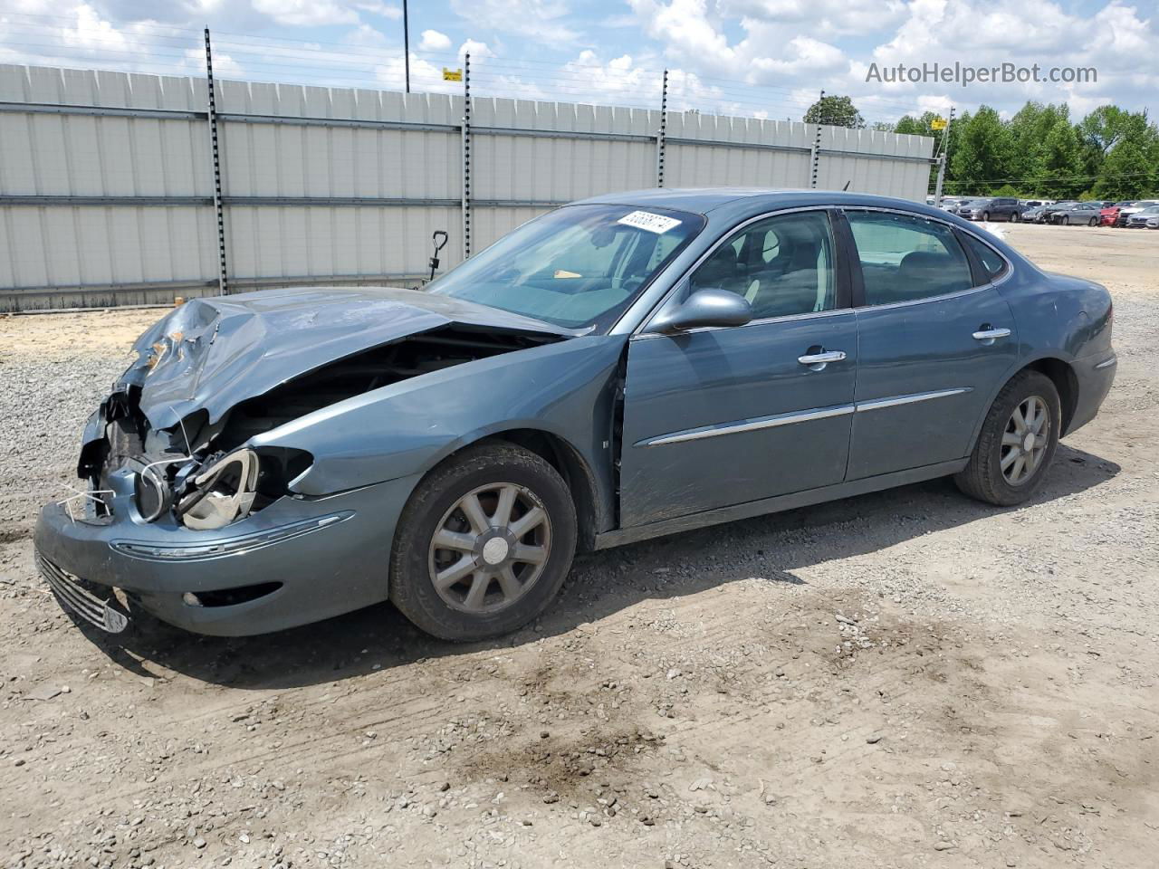 2007 Buick Lacrosse Cxl Teal vin: 2G4WD582271146699