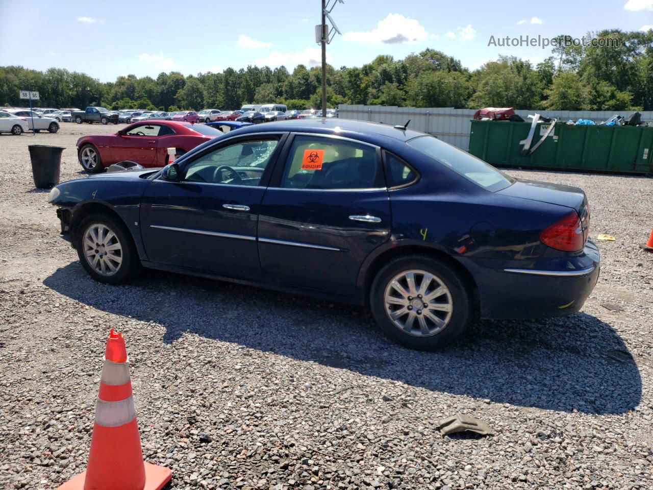 2007 Buick Lacrosse Cxl Синий vin: 2G4WD582371149613