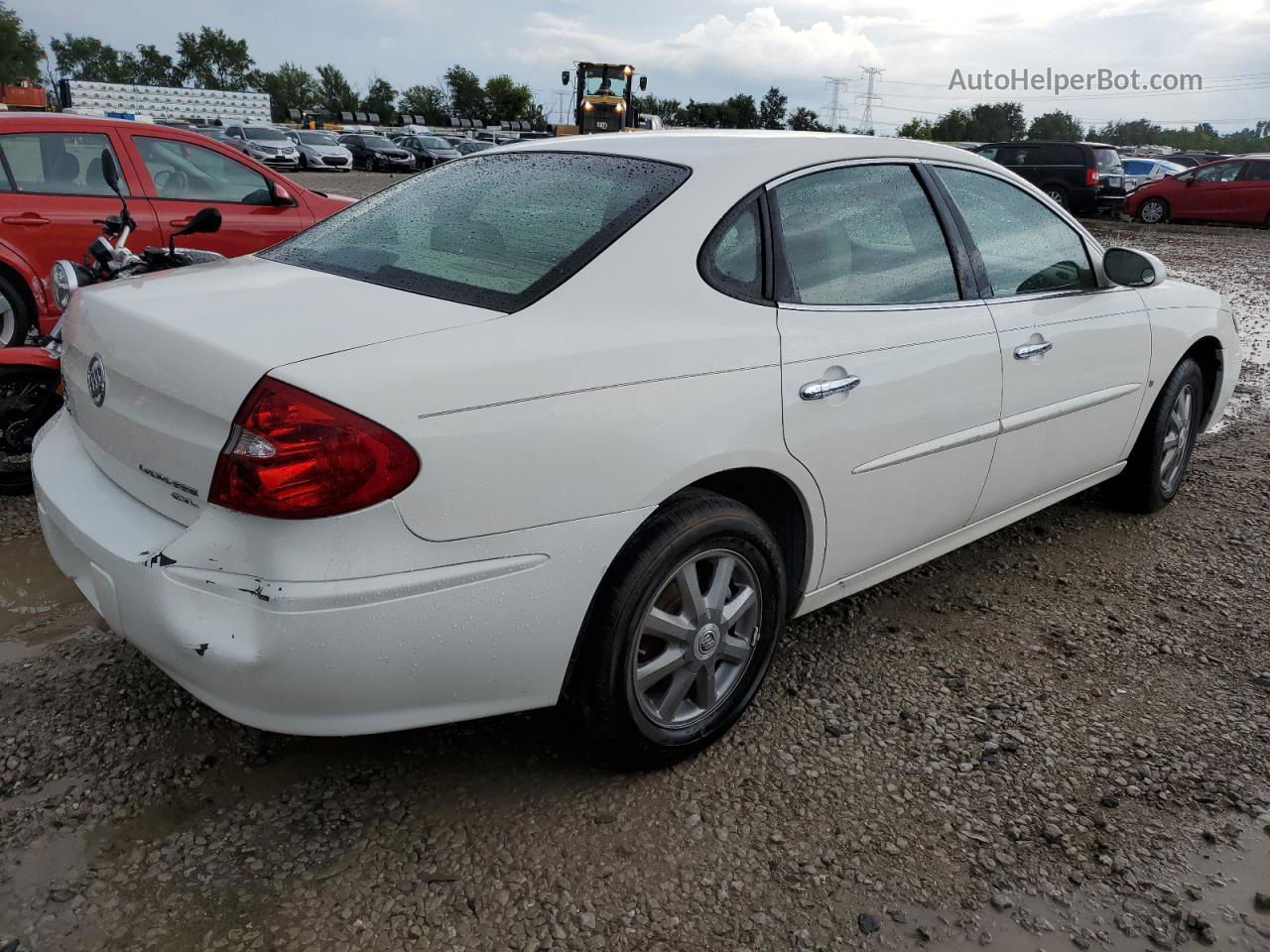 2007 Buick Lacrosse Cxl White vin: 2G4WD582371226982