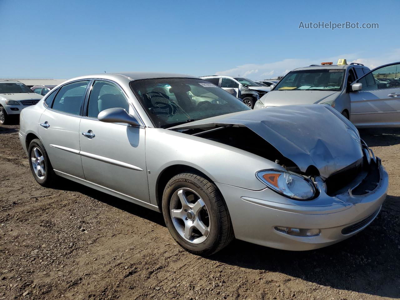 2007 Buick Lacrosse Cxl Silver vin: 2G4WD582371241868