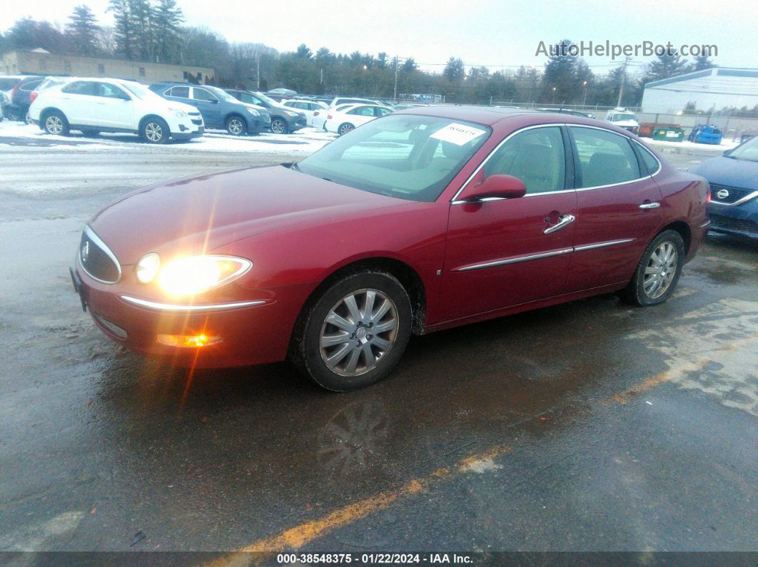 2007 Buick Lacrosse Cxl Темно-бордовый vin: 2G4WD582371248691