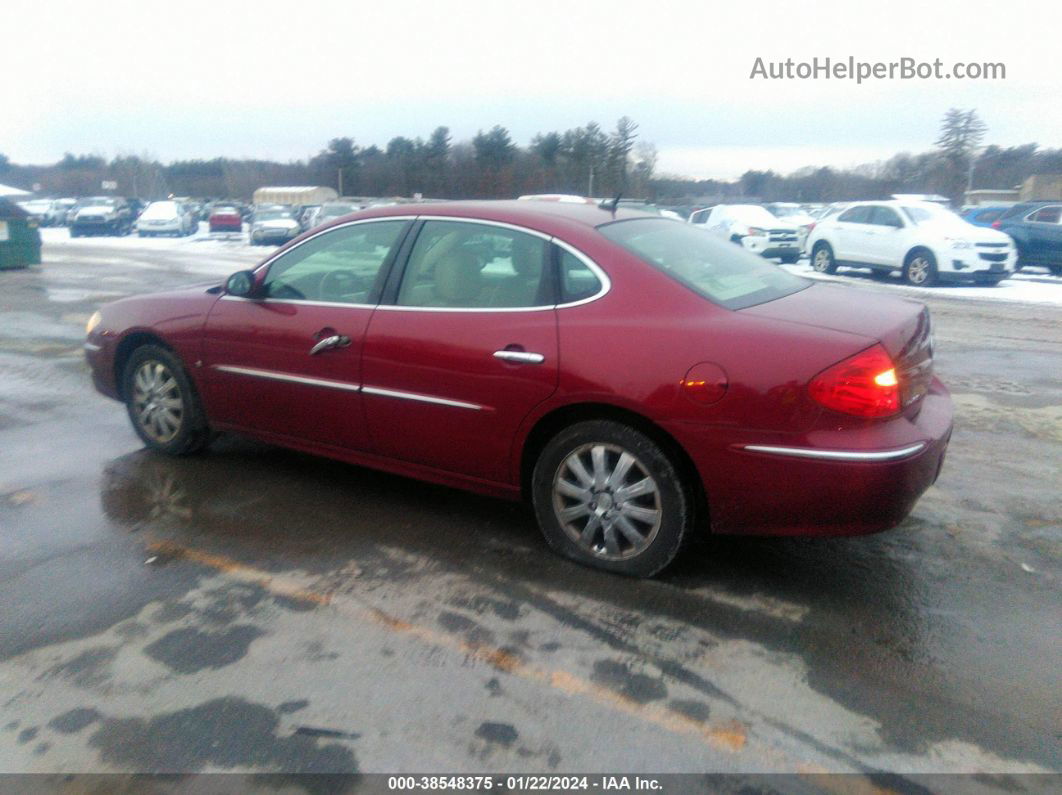 2007 Buick Lacrosse Cxl Maroon vin: 2G4WD582371248691