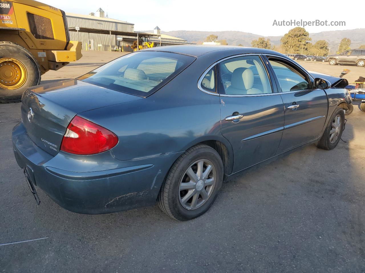 2007 Buick Lacrosse Cxl Синий vin: 2G4WD582471102199