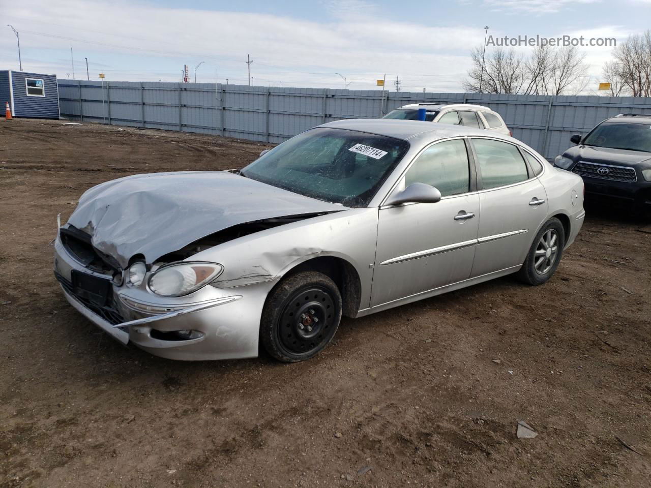 2007 Buick Lacrosse Cxl Silver vin: 2G4WD582571126530