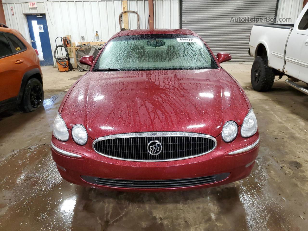 2007 Buick Lacrosse Cxl Burgundy vin: 2G4WD582571151928