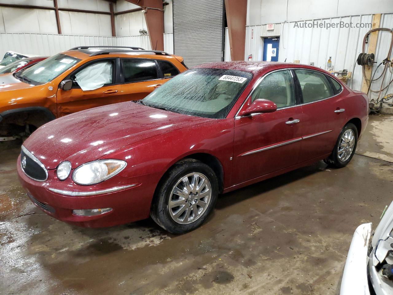 2007 Buick Lacrosse Cxl Burgundy vin: 2G4WD582571151928