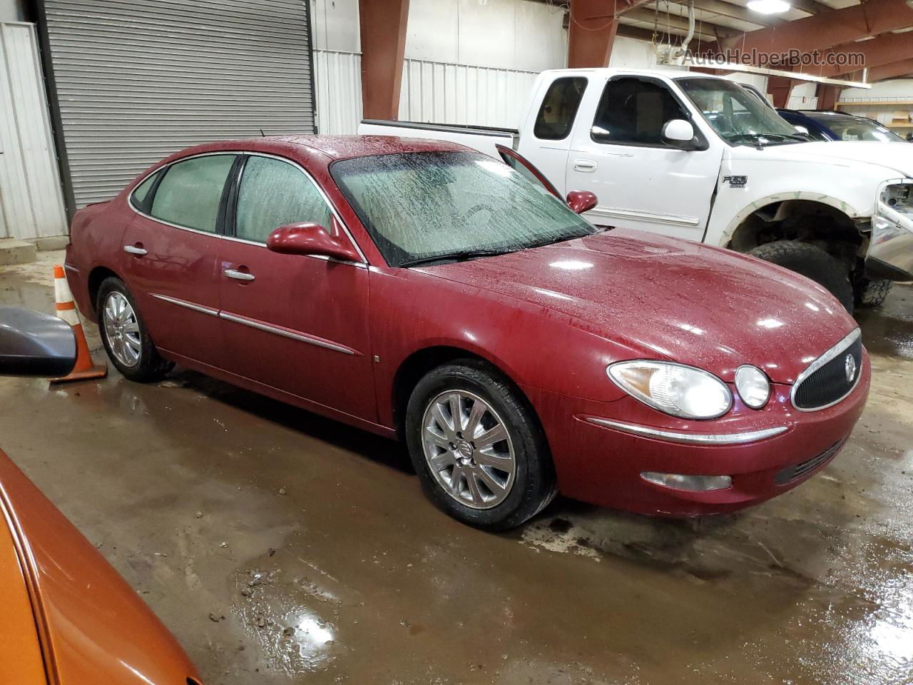 2007 Buick Lacrosse Cxl Burgundy vin: 2G4WD582571151928