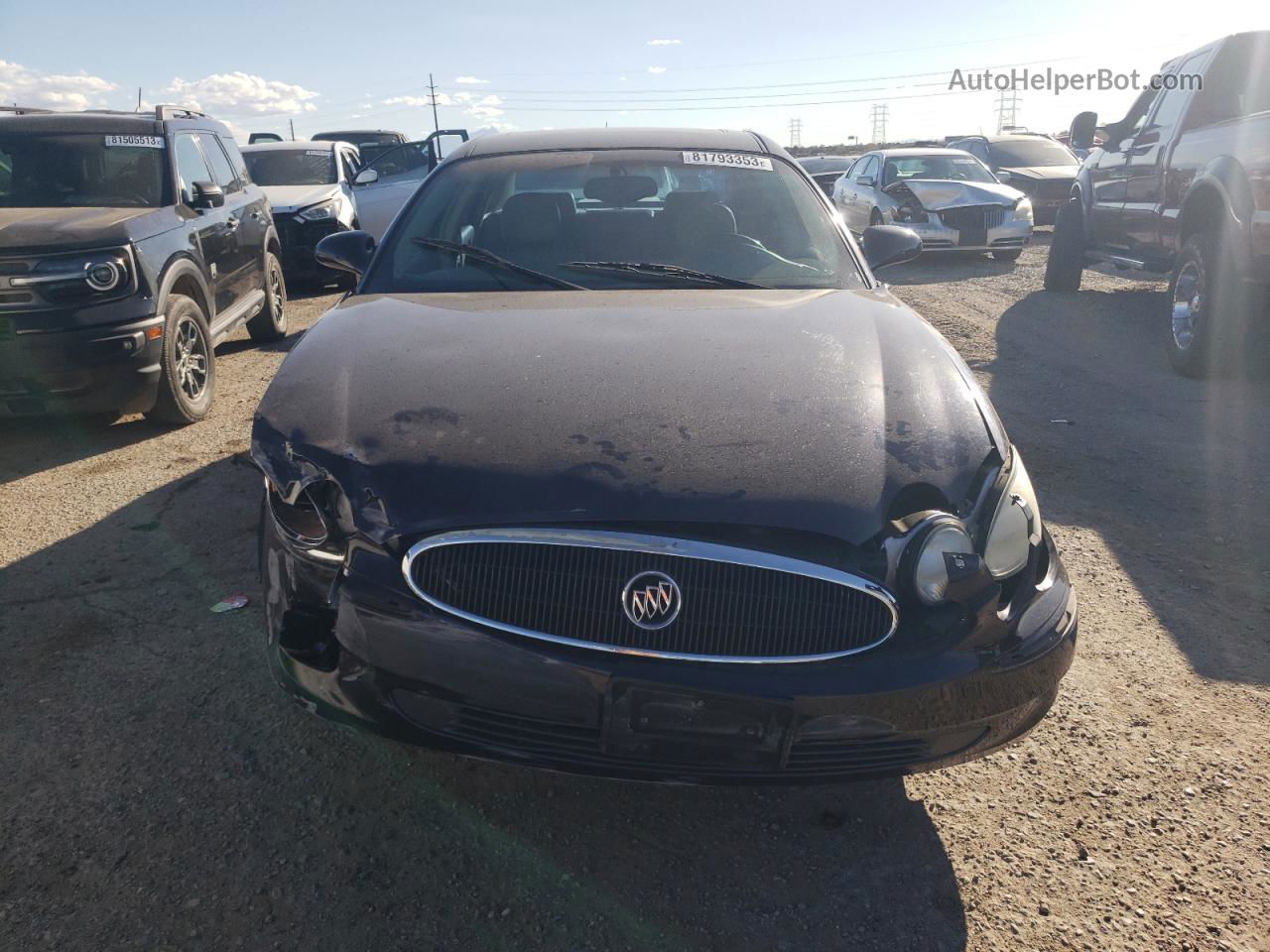 2007 Buick Lacrosse Cxl Purple vin: 2G4WD582571155526