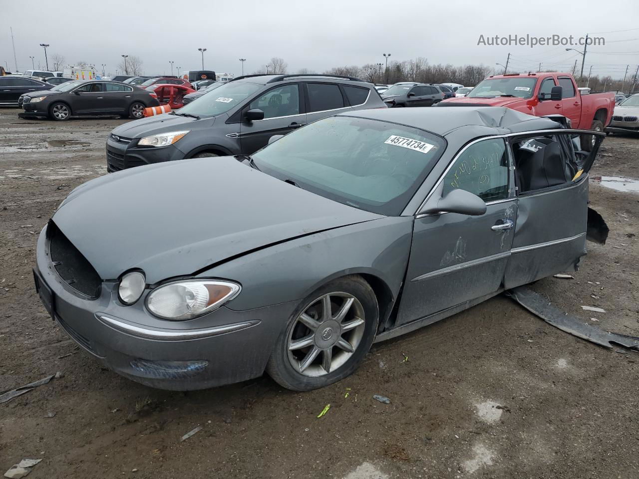 2007 Buick Lacrosse Cxl Gray vin: 2G4WD582571243427