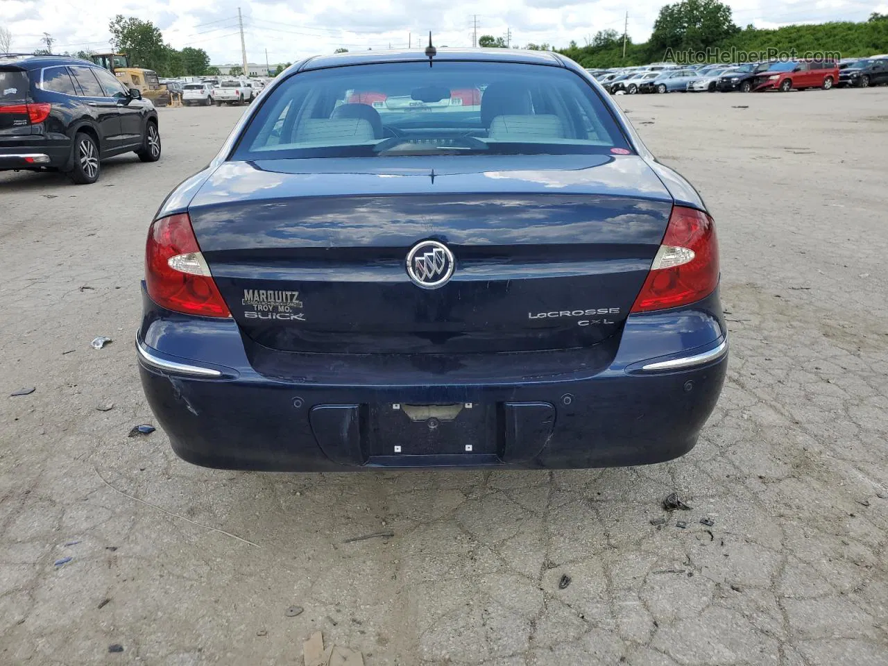 2007 Buick Lacrosse Cxl Blue vin: 2G4WD582671127900