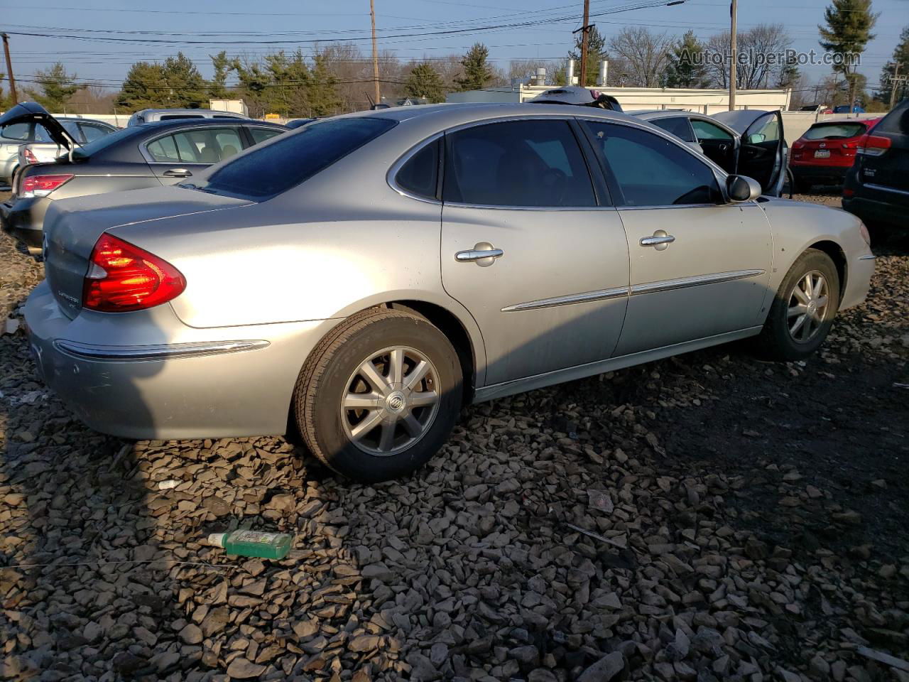 2007 Buick Lacrosse Cxl Silver vin: 2G4WD582671245509