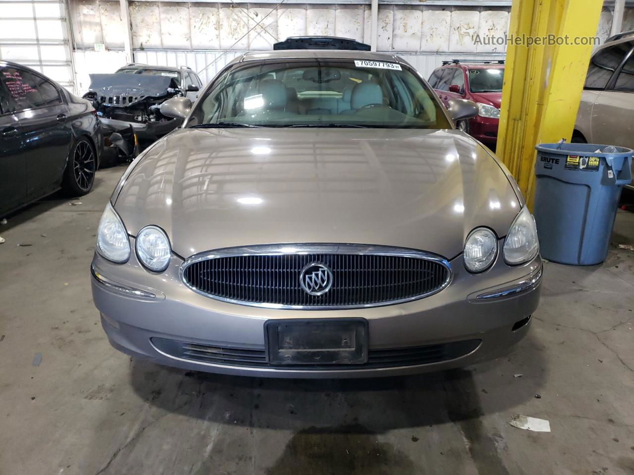 2007 Buick Lacrosse Cxl Tan vin: 2G4WD582771160078