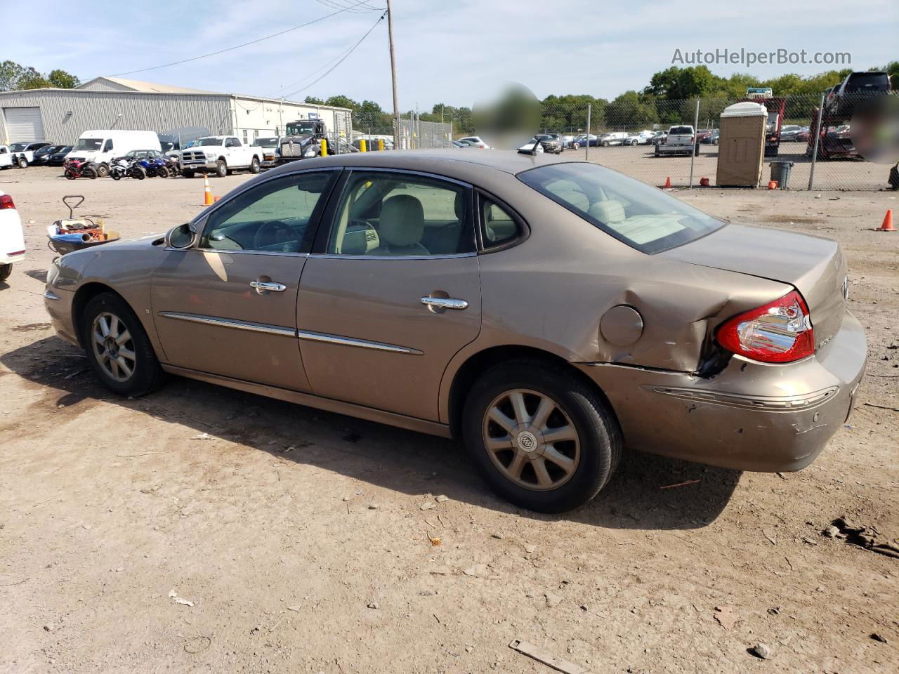 2007 Buick Lacrosse Cxl Gold vin: 2G4WD582771171131