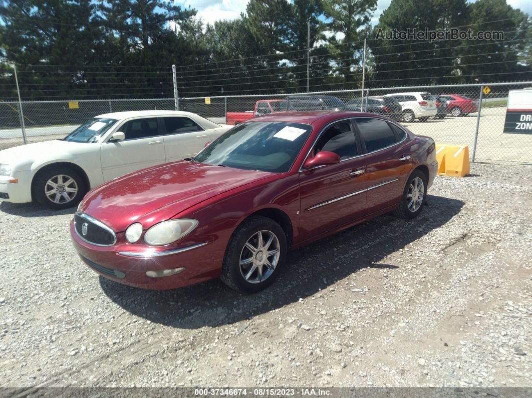 2007 Buick Lacrosse Cxl Red vin: 2G4WD582771248810