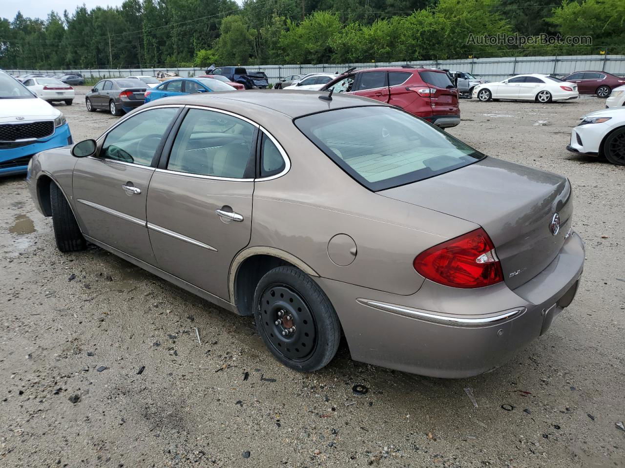 2007 Buick Lacrosse Cxl Желто-коричневый vin: 2G4WD582871134170